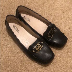 Michael Kors Charm Moc Black Leather Size 9M US